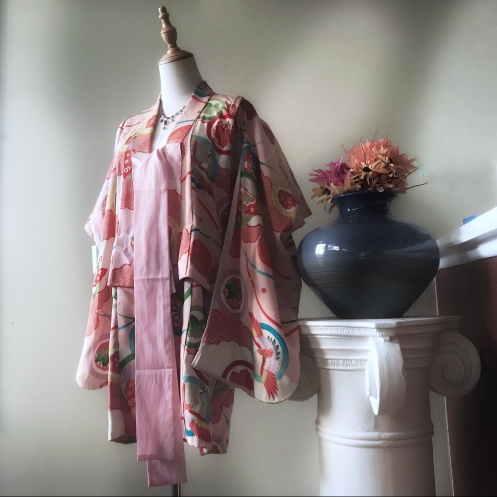 VINTAGE KIMONO | child’s small or small ad…